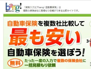 自動車保険一括見積もり依頼サービス