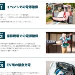 【騒音ゼロ】イベント・撮影の電源問題を解決！バッテリー式電源車レンタルが最適な3つの理由