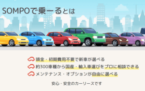 頭金0円で輸入車も！SOMPOで乗ーるの口コミと評判・デメリット